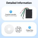 600W 24V Vertical Axis Wind Turbine with Controller