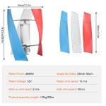 3000W 3-Blade Wind Turbine Generator Kit