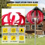 800W Wind Turbine Generator with MPPT Controller