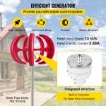 800W Wind Turbine Generator with MPPT Controller