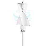 100W Vertical Wind Turbine with Helical Design