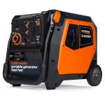 Generac iQ3800 Portable Inverter Generator, Dual Fuel
