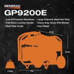 Generac GP92000E 50ST Wind Turbine Generator