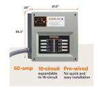 Generac 50 Amp Manual Transfer Switch for Home
