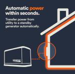 Generac 100A 24000W Transfer Switch - Single Phase