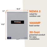 Generac 100A 24000W Transfer Switch - Single Phase