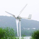 2000W Horizontal Wind Turbine with Hybrid Controller