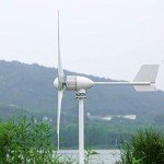 2000W Horizontal Wind Turbine with Hybrid Controller