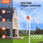 VEVOR 500W Home Wind Turbine Generator Kit