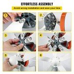 VEVOR 500W Wind Turbine Generator Kit for Home