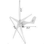 1200W 12V Wind Turbine Generator Kit for Homes