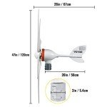 VEVOR 400W Wind Turbine Generator Kit for Home