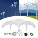 24V 600W 5-Blade Home Wind Turbine Generator