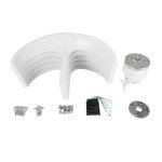 24V 600W 5-Blade Home Wind Turbine Generator