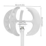 24V 600W 5-Blade Home Wind Turbine Generator