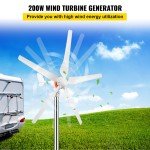 VEVOR 500W 12V Wind Power Generator Kit