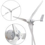 PIKASOLA 1000W 24V Wind Turbine Generator