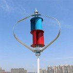 300W Vertical Axis Wind Turbine with Controller