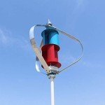 300W Vertical Axis Wind Turbine with Controller