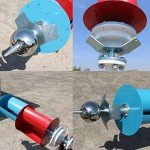 300W Vertical Axis Wind Turbine with Controller