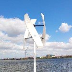 Quiet Vertical Wind Turbine for Home Use - 10kW