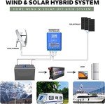 3-Blade Low Speed Wind Turbine Kit for Home