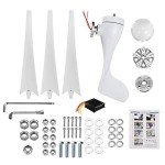 8000W Home Wind Turbine Generator with Waterproof Controller