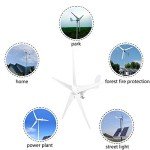 8000W Home Wind Turbine Generator with Waterproof Controller