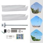 12V Vertical Wind Turbine with Controller