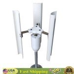 12V Vertical Wind Turbine Generator with 3 Blades