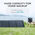 EcoFlow DELTA Max Portable Solar Generator 2400W
