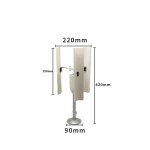 12V Vertical Wind Turbine Generator with 3 Blades