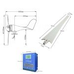 3000W Wind Turbine Generator for Home Use