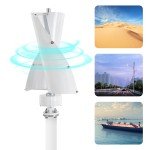Vertical Axis Wind Turbine Generator w/Controller, Wind Turbine Wind Turbine