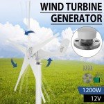 1200W 12V Home Wind Turbine Generator Kit
