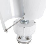 Vertical Axis Wind Turbine Generator with Controller