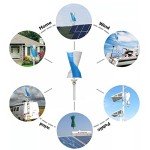 3KW Home Vertical Wind Turbine Generator Kit