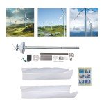 400W Vertical Wind Turbine 12V Generator