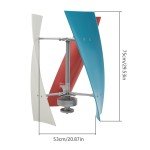 Helix Vertical Wind Turbine 12V 400W Generator