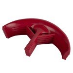 Red 400W Vertical Axis Wind Turbine Generator