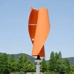 Quiet Portable Vertical Wind Turbine Generator 5000W