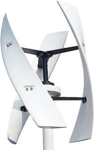Quiet 5000W Portable Vertical Wind Turbine Kit