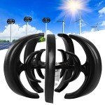 1200W Vertical Axis Wind Turbine Generator Kit