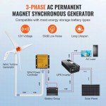 VEVOR 500W Home Wind Turbine Generator Kit