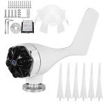 800W Home Wind Generator Kit with 6 Blades