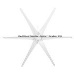 800W Home Wind Generator Kit with 6 Blades