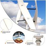 Vertical Wind Turbine Generator for Home Use