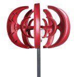 600W 12V 5-Blade Vertical Wind Turbine Generator