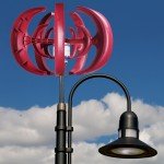 600W 12V 5-Blade Vertical Wind Turbine Generator