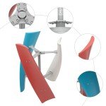 400W Home Wind Turbine with Charger Controller